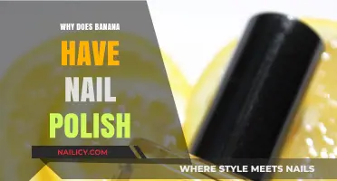 Why Bananas Sometimes Look Like They Have Nail Polish