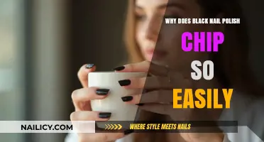 Why Black Nail Polish Chips Faster: Causes and Solutions