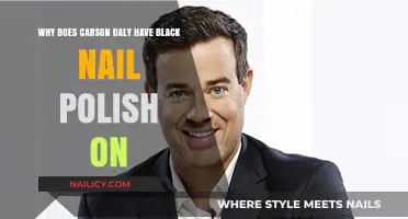 Carson Daly's Black Nail Polish: Unraveling the Mystery Behind His Bold Look