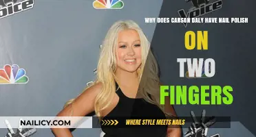 Carson Daly's Unique Nail Polish: The Story Behind His Two-Finger Trend