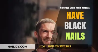 Why Chris from MrBeast Sports Black Nails: Unveiling the Mystery