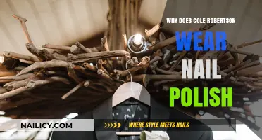 Cole Robertson's Nail Polish: A Bold Statement of Self-Expression