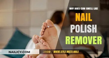 The Smell of Semen: Why Nail Polish Remover?