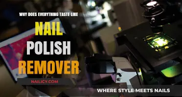 The Mystery of the Nail Polish Taste