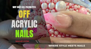 Gel Polish Peeling Off Acrylic Nails: Why It Happens