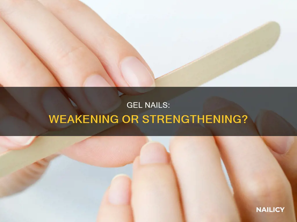 why does gel weaken nails