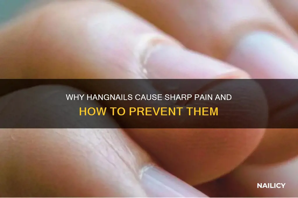 why does hang nails hurt