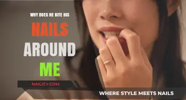 Why He Bites His Nails Around You: Uncovering the Hidden Meaning