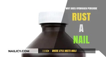 Hydrogen Peroxide's Role in Rusting Nails: A Chemical Reaction Explained