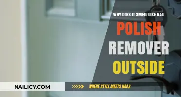 What's That Nail Polish Remover Smell in the Air?