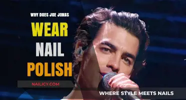 Joe Jonas' Nail Polish: Breaking Stereotypes and Embracing Self-Expression
