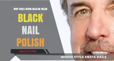 Kevin Nealon's Black Nail Polish: Unveiling the Unexpected Style Statement