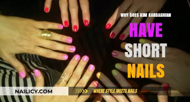 Kim Kardashian's Short Nails: The Surprising Reason Behind Her Style