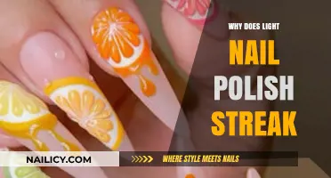 Why Light Nail Polish Streaks: Causes and Quick Fixes