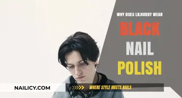 Why Lil Huddy's Black Nail Polish Sparks Conversations and Challenges Norms