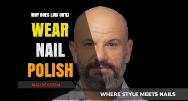 Why Luis Ortiz Wears Nail Polish: Unveiling His Unique Style
