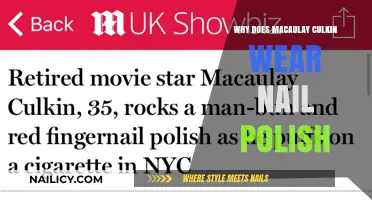 Macaulay Culkin's Nail Polish: Unraveling His Unique Style Statement
