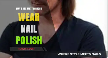 Matt Mercer's Nail Polish: Unraveling the Creative Expression Behind the Trend