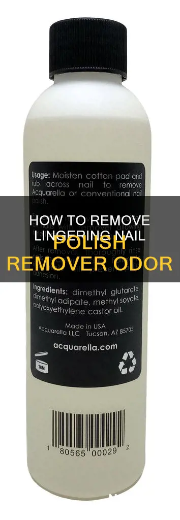 why does my apartment smell like nail polish remover
