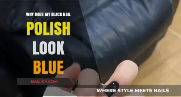 Why Black Nail Polish Turns Blue: Uncovering the Color Mystery
