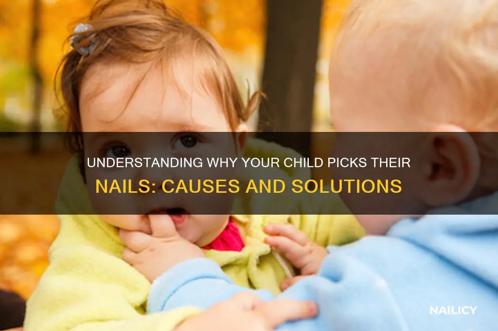 why does my child pick his nails