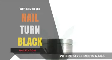 Why Does My Dab Nail Turn Black? Causes and Solutions