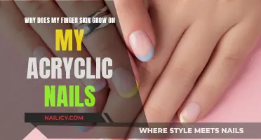 Nail Growth Mystery: Finger Skin's Unseen Journey on Acrylics