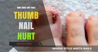 Why Does My Foot Thumb Nail Hurt? Causes and Remedies