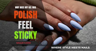 Gel Nail Polish: Tacky Finish, What's the Deal?