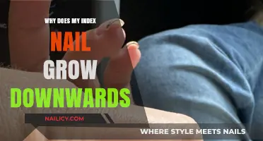 The Mystery of Downward-Growing Index Nails: Why?