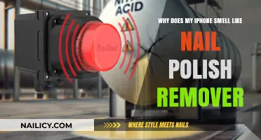Mysterious iPhone Odor: Nail Polish Remover Scent