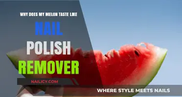 Melon Mystery: Why the Nail Polish Remover Taste?