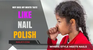 Why Your Mouth Tastes Like Nail Polish: Causes and Solutions