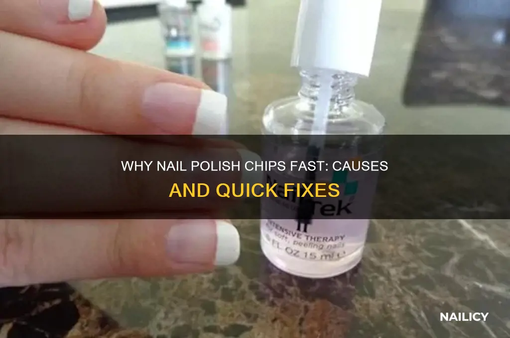 why does my nail polish chip after 2 days