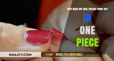 Why Nail Polish Peels Off in One Piece: Causes & Fixes