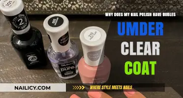 Why Bubbles Form Under Clear Coat: Nail Polish Troubleshooting Tips