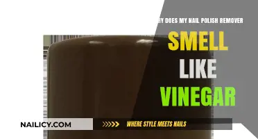 Nail Polish Remover: Why the Vinegar Odor?