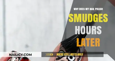 Why Nail Polish Smudges Hours Later: Causes and Solutions