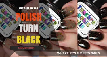 Why Does My Nail Polish Turn Black? Causes and Solutions