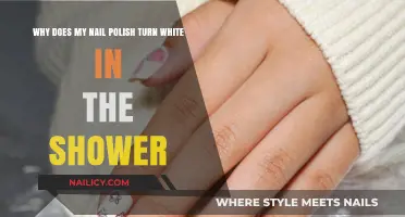 Why Nail Polish Turns White in the Shower: Explained