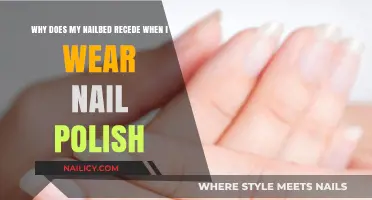 Nail Polish and Receding Nail Beds: Causes and Solutions