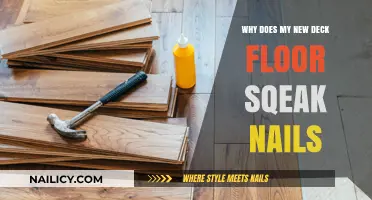 Why Your New Deck Floor Squeaks: Nail Issues Explained