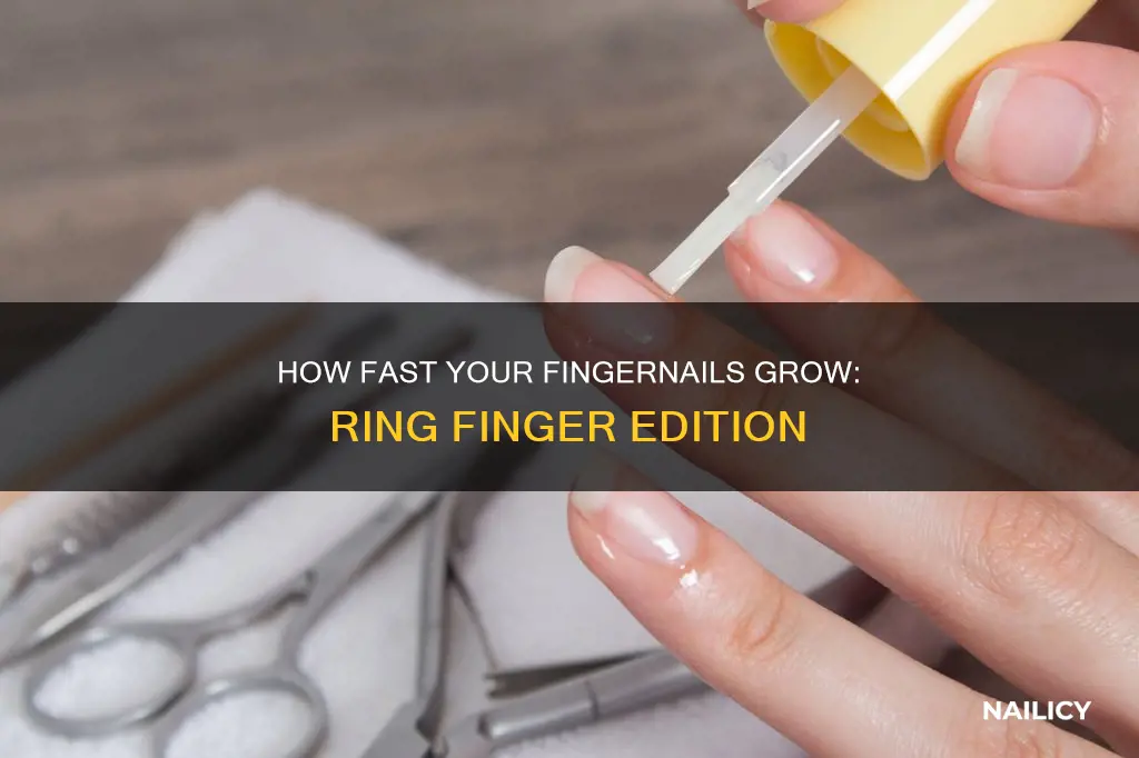 why does my ring finger nail grow faster
