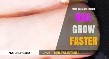 The Mystery of Faster Thumb Nail Growth