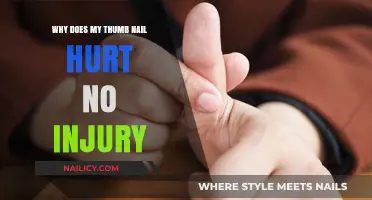 Thumb Nail Pain Without Injury: Causes and Remedies Explained