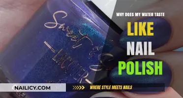 Why Does My Water Taste Like Nail Polish? Causes and Solutions