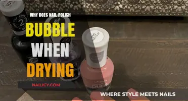 Why Nail Polish Bubbles During Drying: Causes and Solutions
