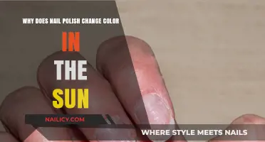 Sunlight's Effect: Why Nail Polish Changes Color in the Sun