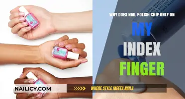 Why Does Nail Polish Chip Only on My Index Finger?