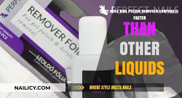 How Nail Polish Remover Evaporates Faster